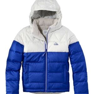 Kids' Bean's Down Jacket, Colorblock